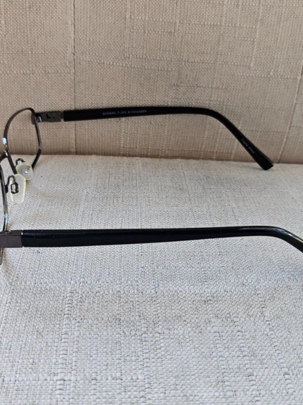 Modern Men Eyeglasses Frame Black TIMES BUCCANEER Glasses Eyewear Frame only - Picture 11 of 12